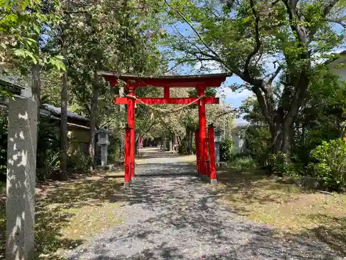 三島八幡神社の鳥居