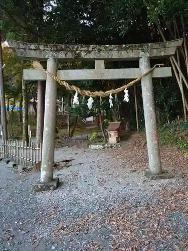 蜂前神社の鳥居