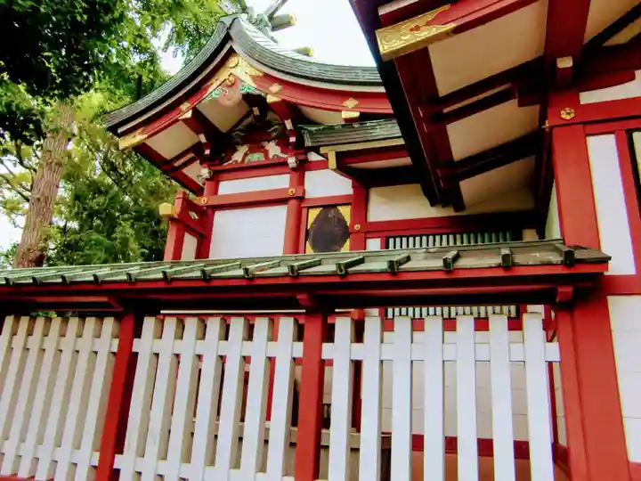 柴又八幡神社の本殿・本堂