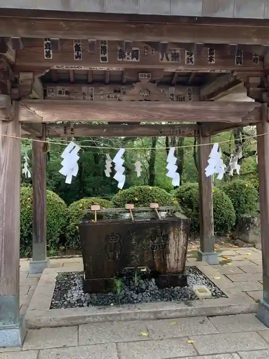 加波山三枝祇神社本宮里宮の手水舎