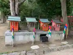 澁川神社（渋川神社）の末社