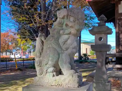 七本木神社の狛犬