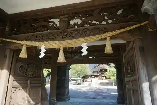 尾山神社の山門・神門