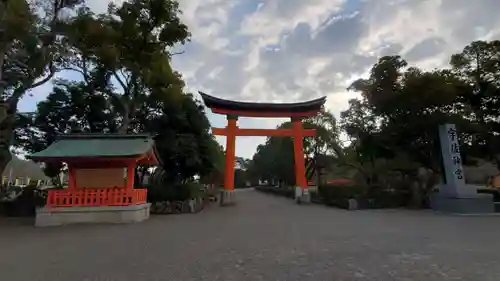 宇佐神宮の鳥居