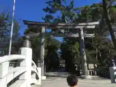 寒川神社の鳥居