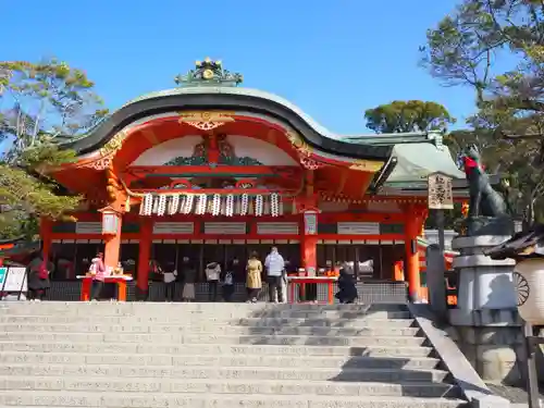 伏見稲荷大社の本殿・本堂