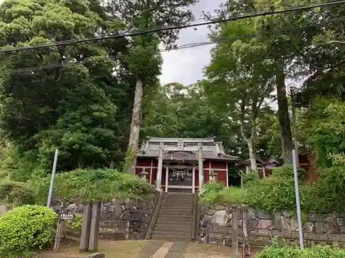 山神水神神社の鳥居