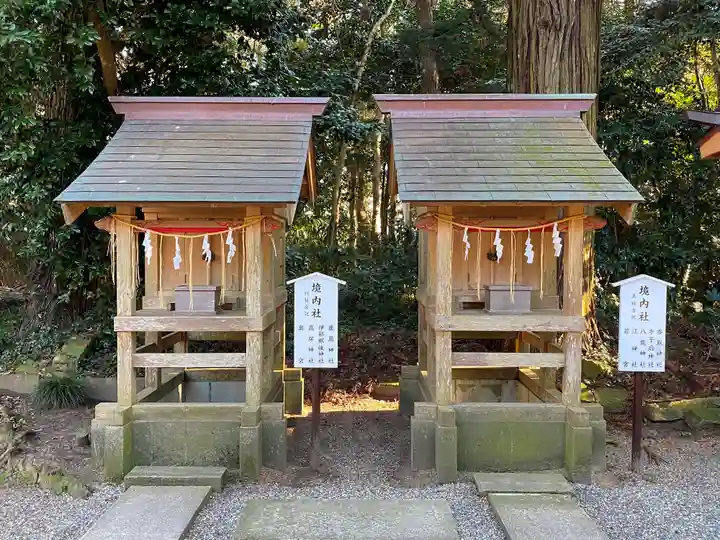 息栖神社の末社・摂社