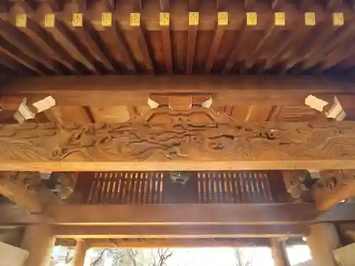 鳩ヶ谷氷川神社の芸術