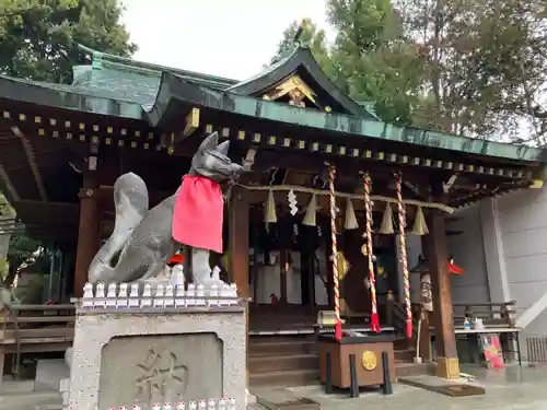 馬橋稲荷神社の狛犬