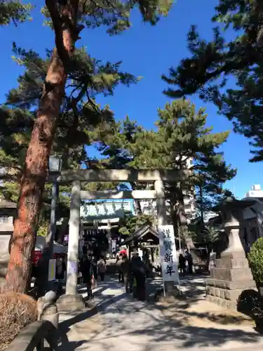 松原神社の鳥居