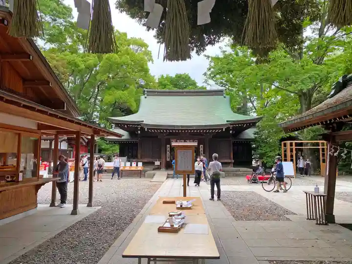 川越氷川神社の本殿・本堂