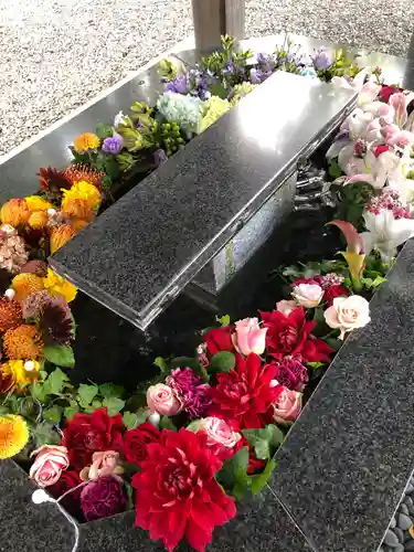 新琴似神社の手水舎