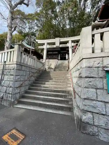 大山咋神社の鳥居