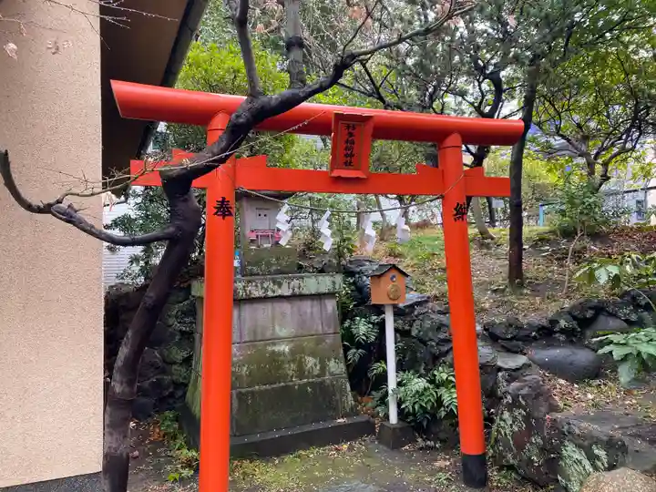 江島杉山神社の鳥居