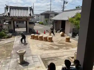 萬溪寺（万渓寺）のお祭り