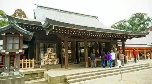 武蔵一宮氷川神社の本殿・本堂