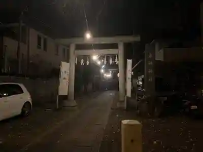 居神神社の鳥居