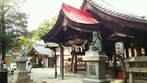 清洲山王宮　日吉神社の狛犬