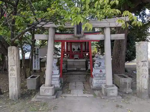 潮田神社の鳥居