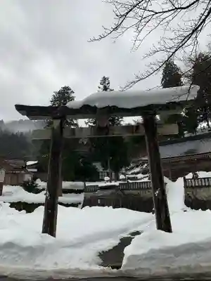五社神社の鳥居