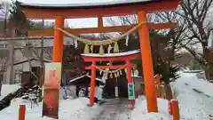 虻田神社の鳥居