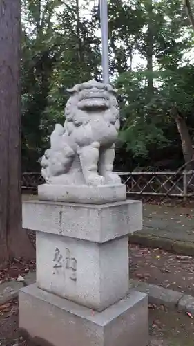 青葉神社の狛犬