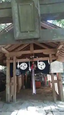 高良大社奥宮（奥の院）の本殿・本堂