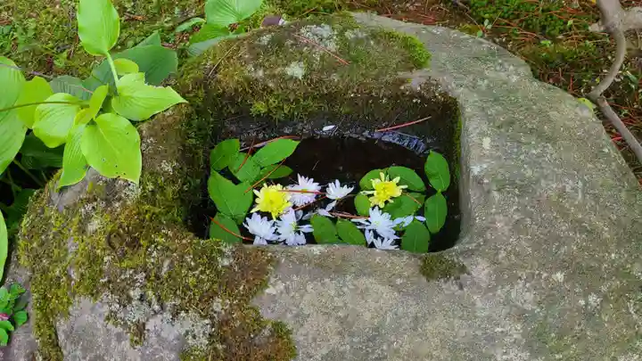 聖心寺の手水舎