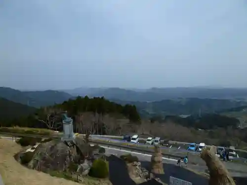 阿波々神社の景色