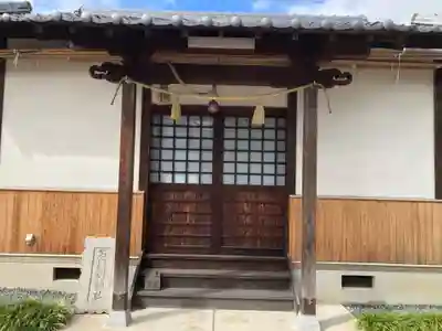 石門別神社の本殿・本堂