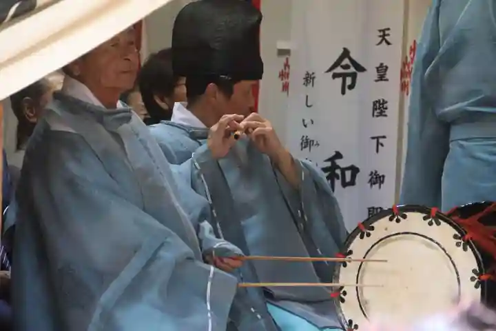 八幡神社のお祭り
