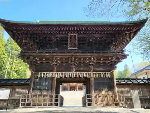 仙台東照宮の山門・神門