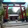 北口本宮冨士浅間神社の鳥居