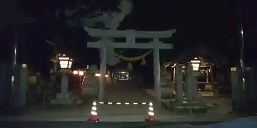 都波岐奈加等神社の鳥居