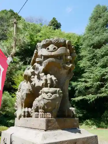 小名浜鹿島神社の狛犬