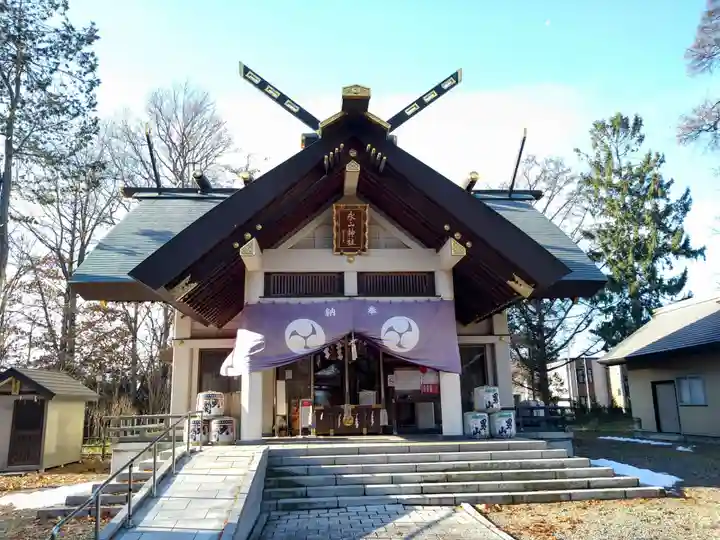永山神社の本殿・本堂