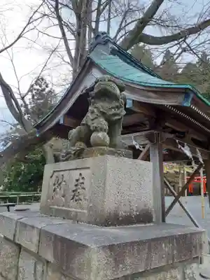 温泉神社〜いわき湯本温泉〜の狛犬