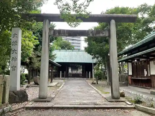 大垣大神宮の鳥居