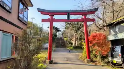 森町稲荷神社の鳥居