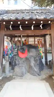 牛嶋神社の狛犬
