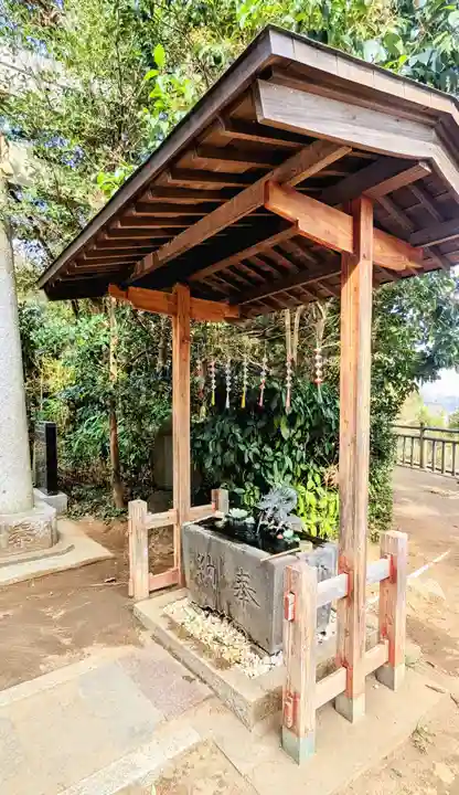 飯綱神社の手水舎