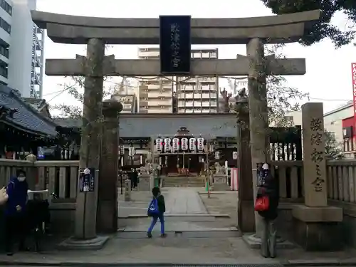 敷津松之宮　大国主神社の鳥居