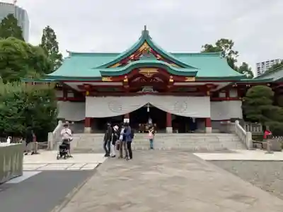 日枝神社の本殿・本堂