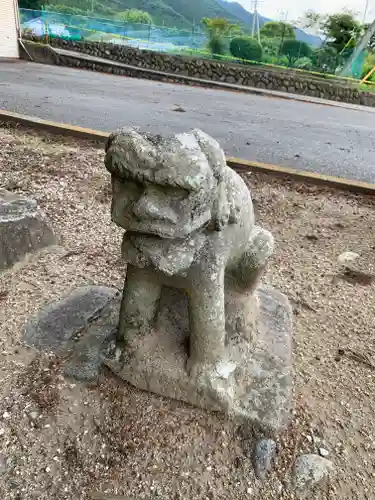 神舟神社の狛犬