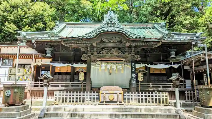 調神社の本殿・本堂