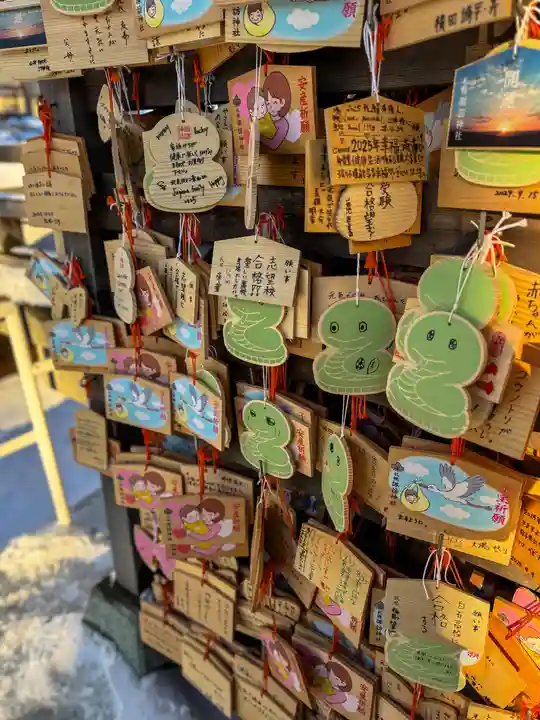 札幌諏訪神社の絵馬