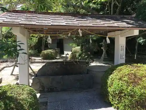 玉祖神社の手水舎