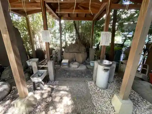 八大龍王社元宮の手水舎