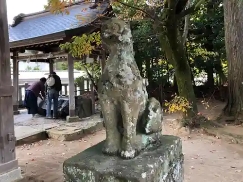 八重垣神社の狛犬